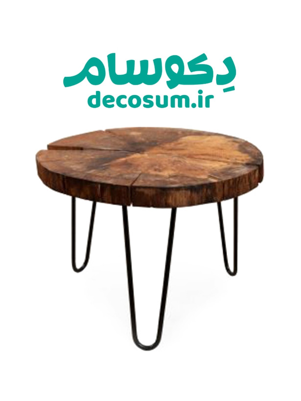 خرید و قیمت پایه میز عسلی مشکی| دکوسام