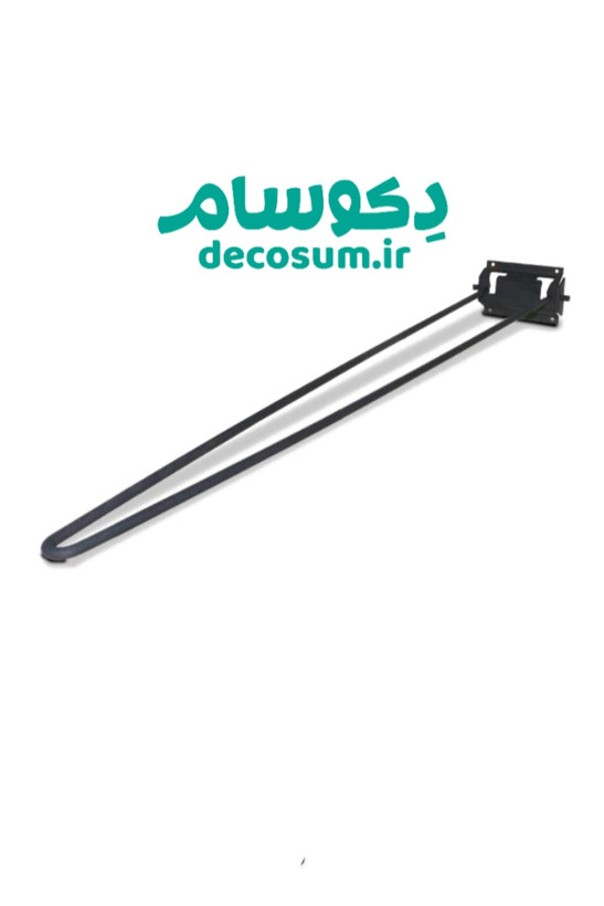 پایه تاشو مشکی 70 سانتی ۴ تایی